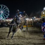 Montaria em touros no Itaquá Rodeio Fest vale vaga para a final da Liga Nacional