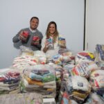 Fundo Social de Poá arrecada 2 toneladas de alimentos com entrada solidária no Rock na Praça