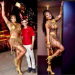 Adriana Santos celebra a força feminina com look de barbante e látex assinado pelo maquiador Anderson Natio