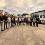 Vereadores de Suzano participam de anúncio de empresa contratada para realizar coleta de lixo de forma emergencial