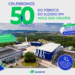 Suzano celebra 50 anos da fábrica de Mogi das Cruzes